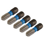 Draper Expert 04936 Cross Slot/PH Imp S/Driver Bits No3x25mm 1/4 Hex 5Pc