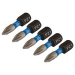 Draper Expert 04950 PZ-Type Impact S/Driver Bits No1x25mm 1/4 Hex 5Pc
