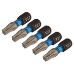 Draper Expert 05495 TX-STAR® Impact S/Driver Bits T27x25mm 1/4" Hex 5Pc