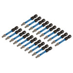 Draper Expert 05698 TX-STAR® Impact S/Driver Bits T20x50mm 1/4" Hex 20Pc