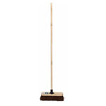 Draper 07869 Stiff Bassine Broom Head with Plastic Bracket and Handle, 300mm