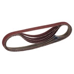 Draper 08689 Cloth Sanding Belt, 13 x 457mm, 80 Grit (Pack of 5)