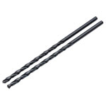 Draper 08787 Black HSS Long Drill Bit 3.5 x 100mm (Pack of 2)