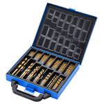 Draper 08887 HSS Titanium Nitride Coated Drill Bit Set (99 Piece)