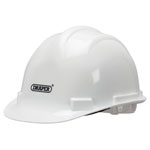 Draper 08908 EN397 Impact Tested Safety Helmet White - 08908
