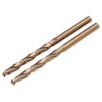 Draper Expert 08915 HSSE M35 Cobalt Drill Bit 5.0mm x 86mm 2 Pcs