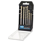 Draper 09102 Multi Construction TCT Drill Bit Set (7 Piece) - 09102