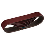 Draper 09220 Cloth Sanding Belt, 50 x 686mm, Assorted Grit (Pack of 5)