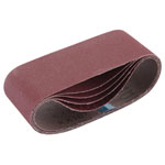 Draper 09237 Cloth Sanding Belt, 75 x 457mm, Assorted Grit (Pack of 5)