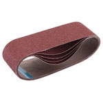 Draper 09239 Cloth Sanding Belt, 75 x 533mm, 80 Grit (Pack of 5)
