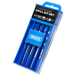 Draper 10072 TCT Tile and Glass Drill Bit Set (6 Piece)