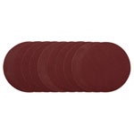 Draper 10232 Sanding Discs, 200mm, 80 Grit (Pack of 10)