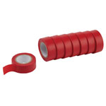 Draper Expert 11912 Insulation Tape - BSEN60454/Type2, 10mx19mm, Red 8 Pcs