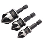 Draper 12430 Countersink Bit Set (3 Piece) Manufacturers P/N - 12430