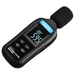 Draper 12442 Handheld Digital Sound Level Meter, 35-135dB and -20 to +70°C