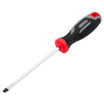 Draper 13388 Slotted Soft Grip Screwdriver, SL5.5 x 125mm