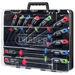 Draper 13436 Soft Grip Screwdriver Set (12 Piece) - 13436