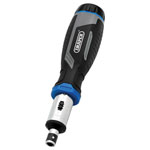 Draper 13440 Soft Grip Ratchet Screwdriver and Bit Set, 1/4 (13 Piece)