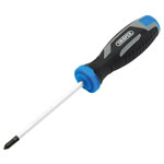 Draper 13443 Pound Thru Phillips Soft Grip Screwdriver, PH1 x 100mm