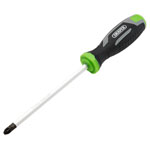 Draper 13454 Pound Thru Pozi Soft Grip Screwdriver, PZ3 x 150mm