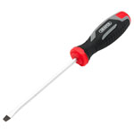 Draper 13461 Pound Thru Slotted Soft Grip Screwdriver, SL5.5 x 125mm