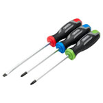Draper 13486 Pound Thru Soft Grip Screwdriver Set (3 Piece)