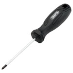 Draper 13491 Phillips Hard Grip Screwdriver, PH0 x 75mm