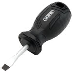 Draper 13527 Slotted Hard Grip Screwdriver, 5.5 x 38mm