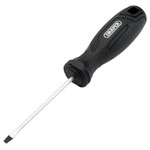 Draper 13529 Slotted Hard Grip Screwdriver, 3.0 x 75mm