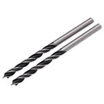 Draper 16158 Brad Point Drill Bit, 4.0mm x 75mm (Pack of 2)