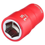 Draper 17643 XP1000® VDE Socket, 3/8" Sq. Dr., 15mm - 17643