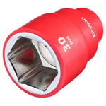 Draper 18045 XP1000® VDE Socket, 1/2" Sq. Dr., 30mm - 18045