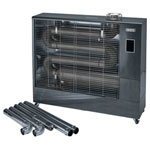 Draper 18104 230V Far Infrared Diesel Heater with Flue Kit, 67,500 BTU/19.8kW