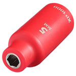 Draper 18653 XP1000® VDE Socket, 1/4" Sq. Dr., 5mm - 18653