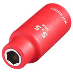 Draper 18661 XP1000® VDE Socket, 1/4" Sq. Dr., 5.5mm