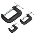 Draper 18989 Heavy Duty G-Clamp Set (3 Piece) - 18989