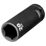 Draper 20191 Hi-TORQ® Deep Impact Socket, 1/2" Sq. Dr., 20mm