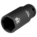 Draper 20193 HI-TORQ® Metric Deep Impact Socket, 3/8 Sq. Dr., 26mm