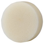 Draper 20356 Medium-Light Polishing Pad, 80mm, White - 20356