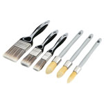 Draper 20450 Flat and Round Sash Paint Brush Set (6 Piece)