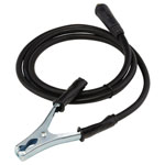 Draper 20930 MMA Welding Earth Lead & Clamp - 10/25 Dinse-type Plug 1.8m 200A