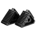 Draper 21131 Rubber Wheel Chocks, 3 Tonne (Pair) - 21131