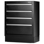 Draper 23746 BUNKER® Modular Floor Cabinet, 4 Drawer, 680mm