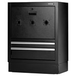 Draper 23754 BUNKER® Modular Floor Reel Cabinet, 2 Drawer, 680mm