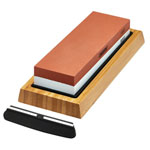 Draper 23949 D/S Whetstone with Non-Slip Base & Angle Guide 1000/6000 Grit