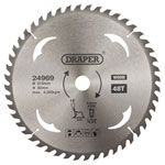 Draper 24969 TCT Circular Saw Blade for Wood, 315 x 30mm, 48T