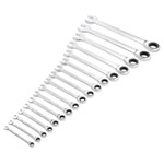 Draper 27691 HI-TORQ® Metric Ratchet Spanner Set 17 Pcs