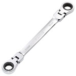 Draper 27747 HI-TORQ® Flexi Head Double Ring Ratchet Spanner 14x15mm