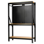 Draper 27795 BUNKER® 17Pc Modular 3 Tier Racking-H/Wood Shelving-P/board 1500mm