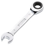 Draper 27851 HI-TORQ® Metric Stubby Ratchet Combination Spanner 9mm